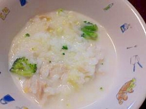 本格的♪チキンとカリフラワーのチーズリゾット